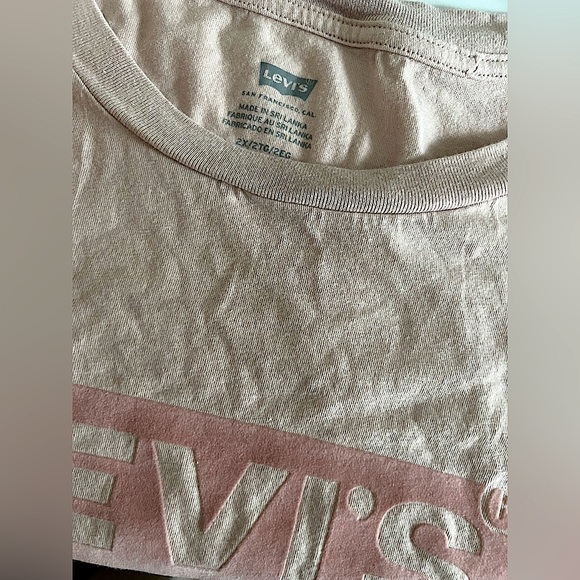 Levi's Logo Oversized T-Shirt | Pink - Picture 2 of 2